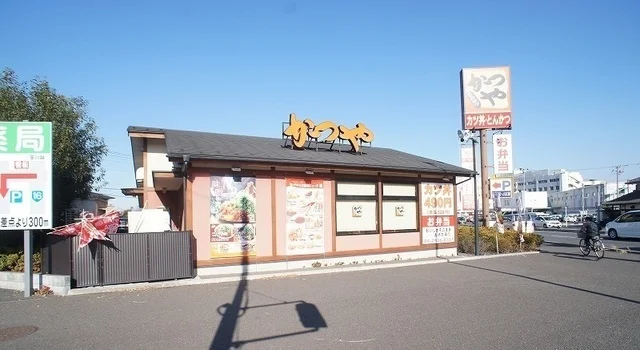 かつや狭山店まで250m