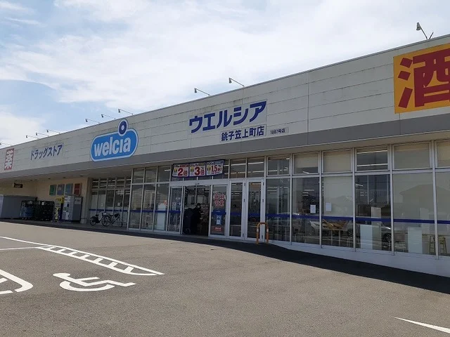 ウエルシア銚子笠上町店まで400m