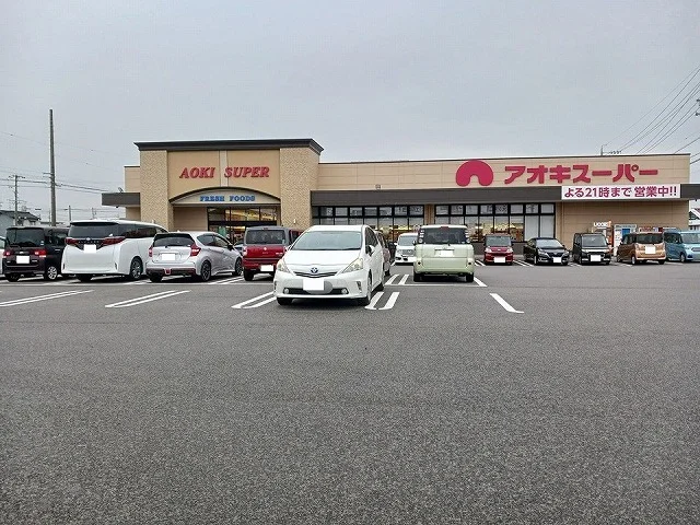 アオキスーパーまで1610m