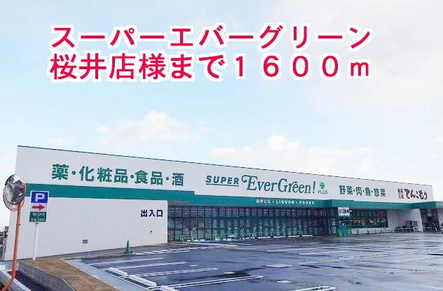 スーパーエバーグリーン様まで1600m