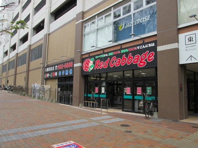 レッドキャベツまで1000m