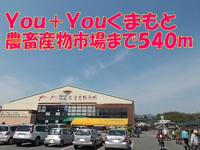you+you熊本農産物市場まで540m