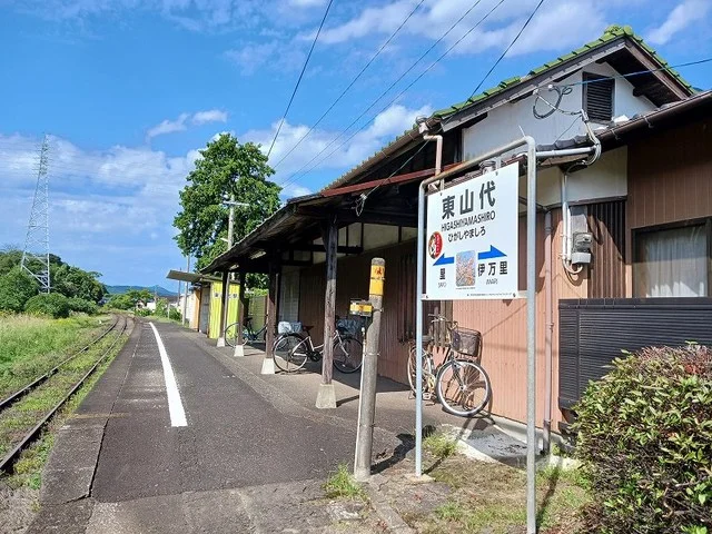 東山代駅まで1100m