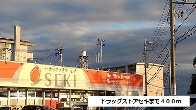 ドラッグストアセキまで400m