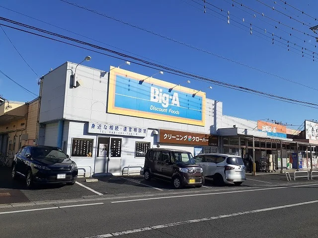 ビッグ・エー羽生東店まで1100m