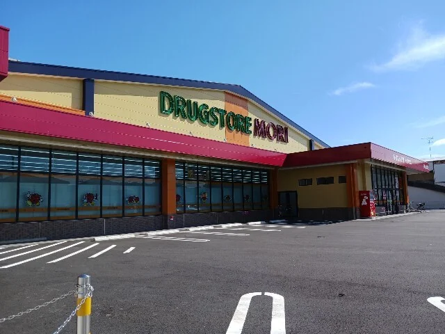 ドラッグストアモリ今治別宮店まで600m