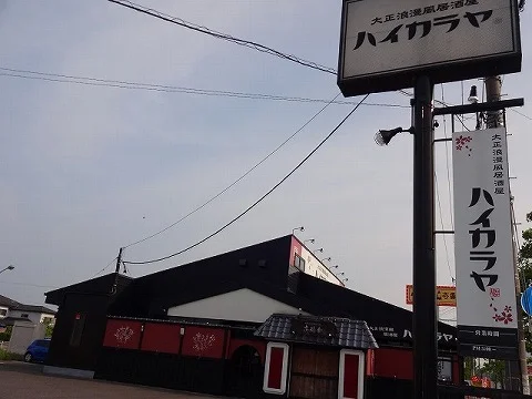 ハイカラヤ郡山店まで1100m