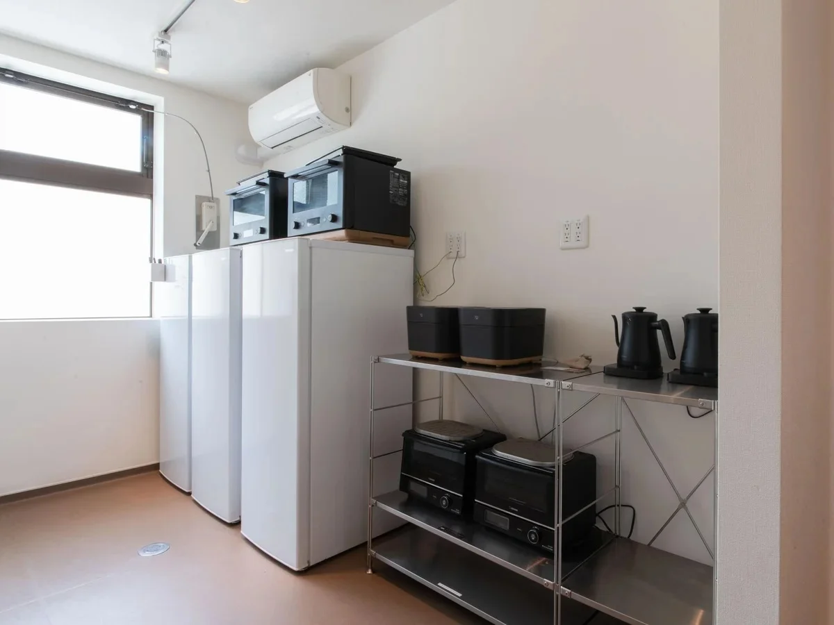 本格的な家電も揃えています。