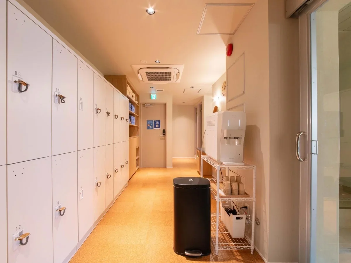 ウォーターサーバーもあるので、すぐにリフレッシュ。