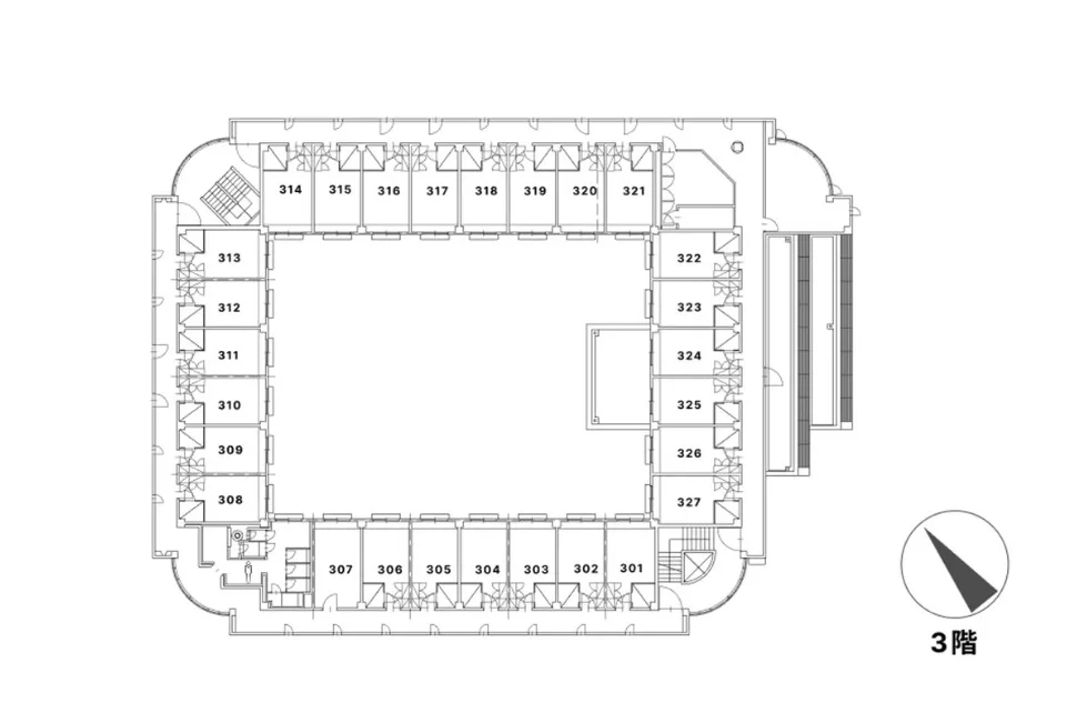 【3階】フロアマップ