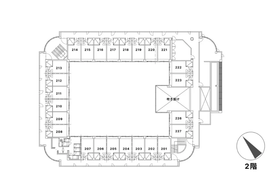 【2階】フロアマップ