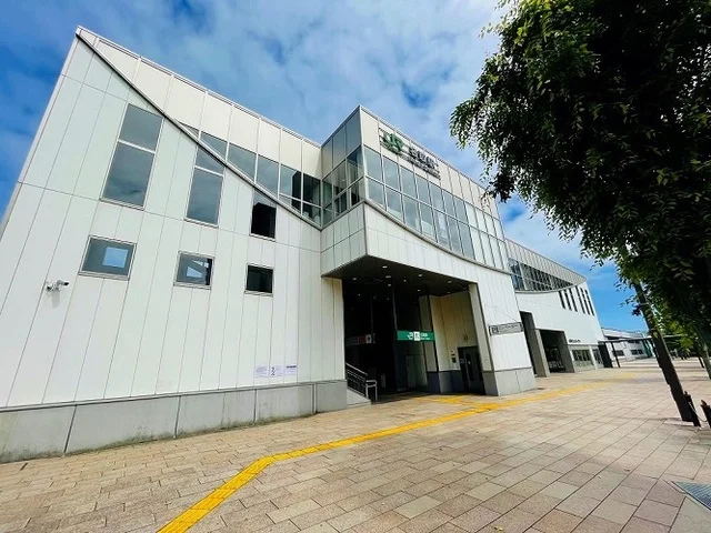 ＪＲ東北本線「名取駅」まで670m