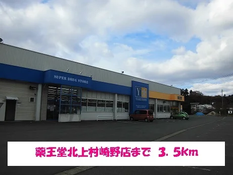 薬王堂北上村崎野店まで3500m