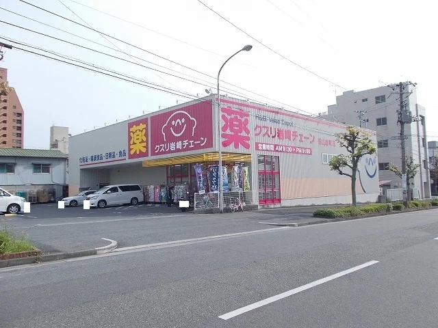 クスリ岩崎チェーン徳山緑町店まで950m