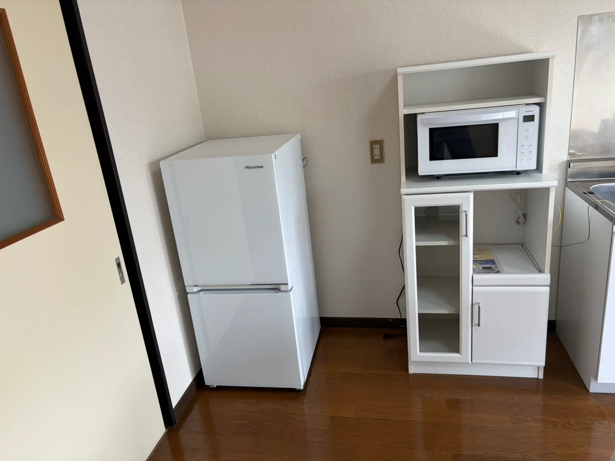 冷蔵庫　電子レンジ