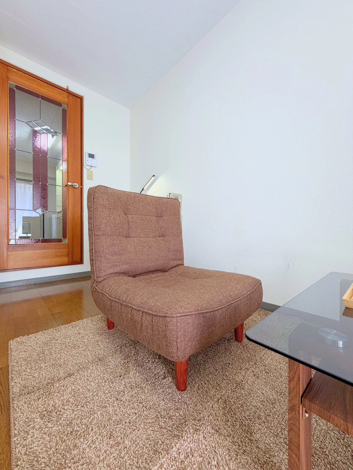 ソファー付きで快適