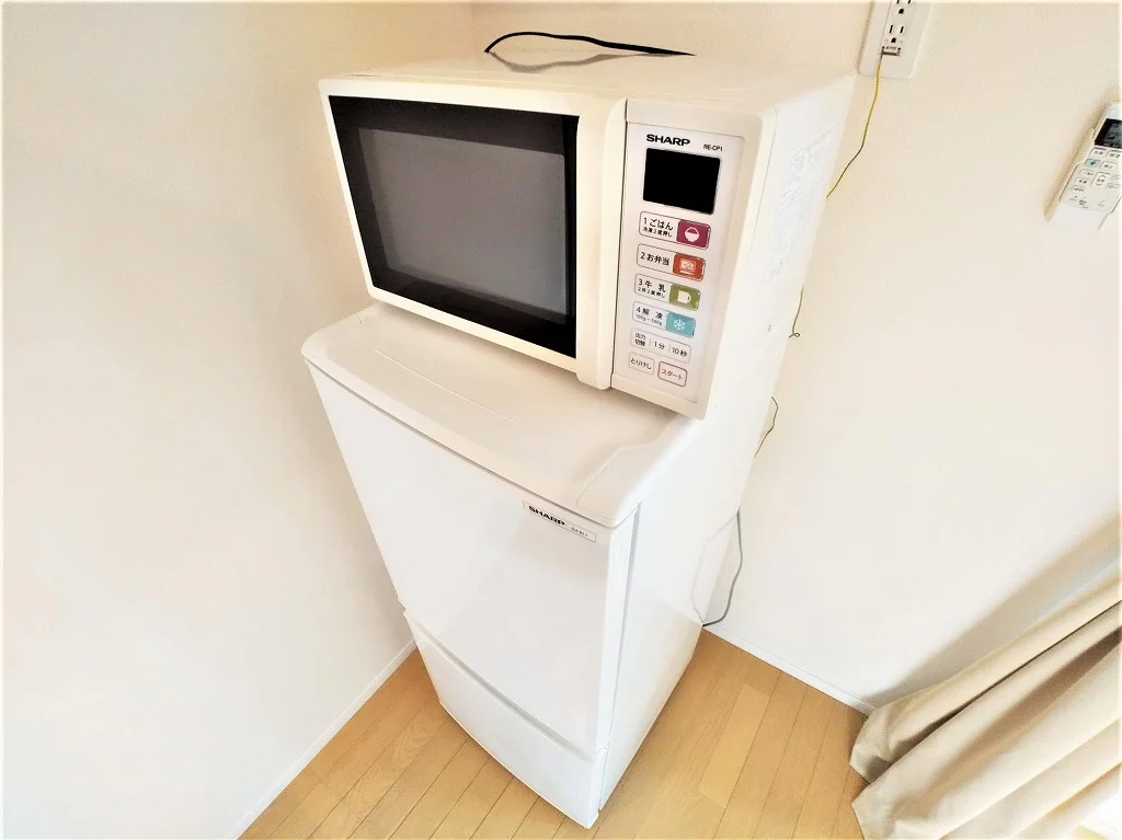 レンジと冷蔵庫