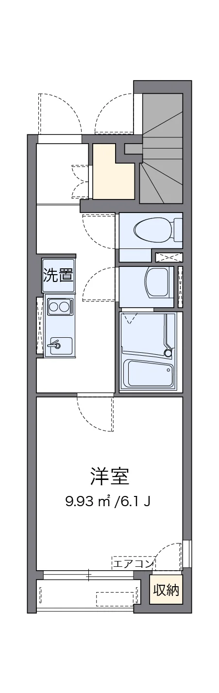 代表的な間取のため実際の間取とは異なる場合があります