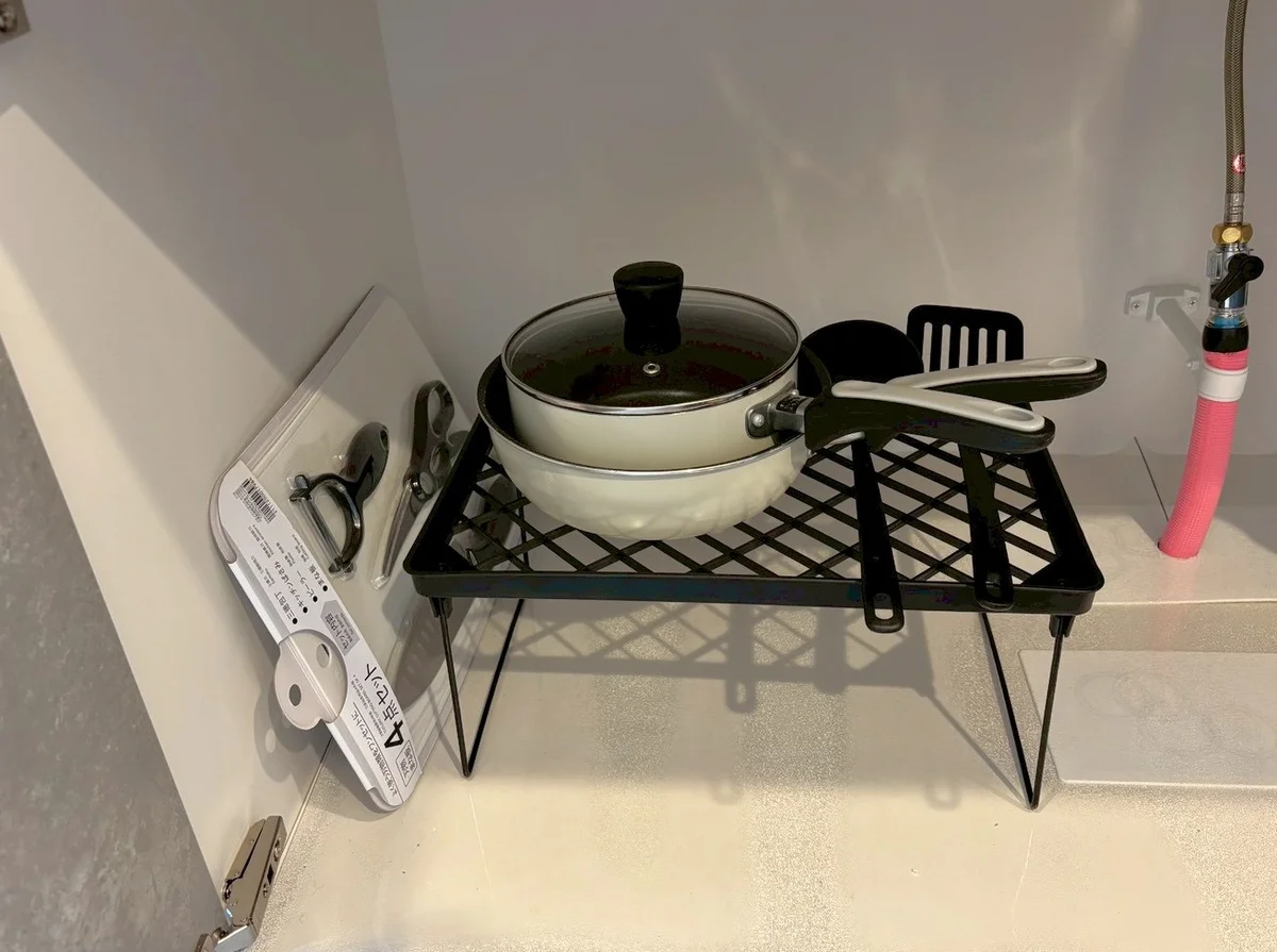 調理器具はオプションです