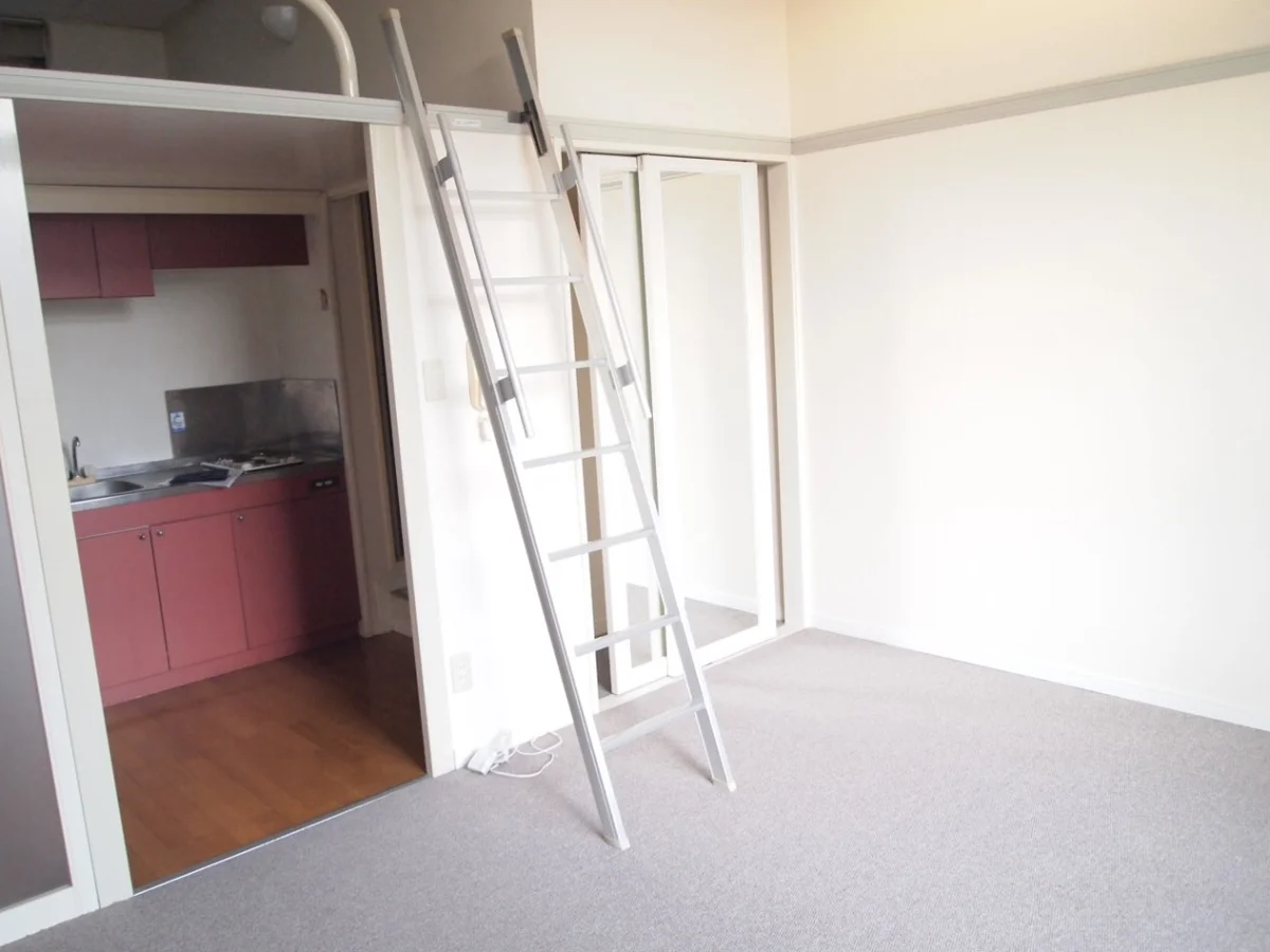 室内に大型収納あり