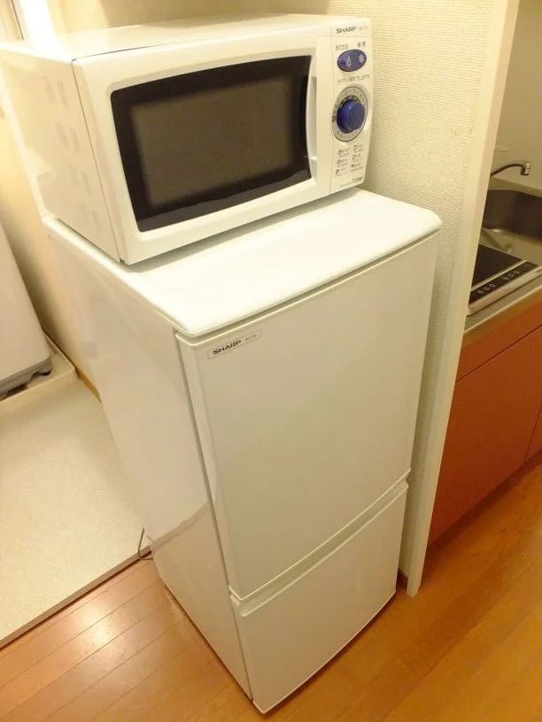 電子レンジ、冷蔵庫