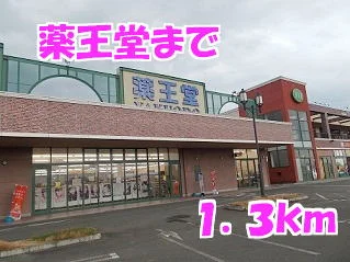 薬王堂まで1300m