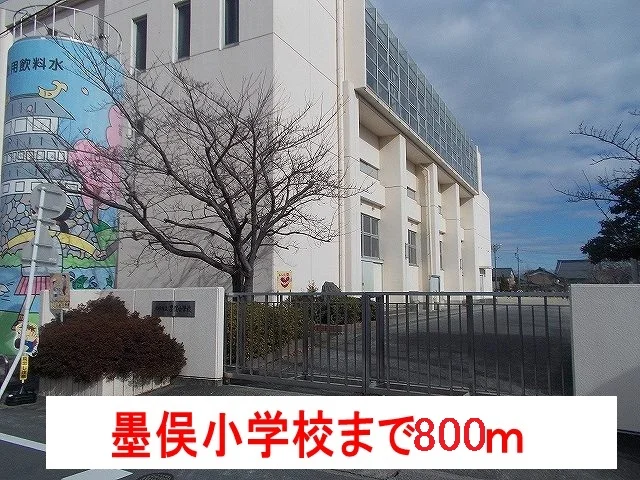 墨俣小学校まで800m