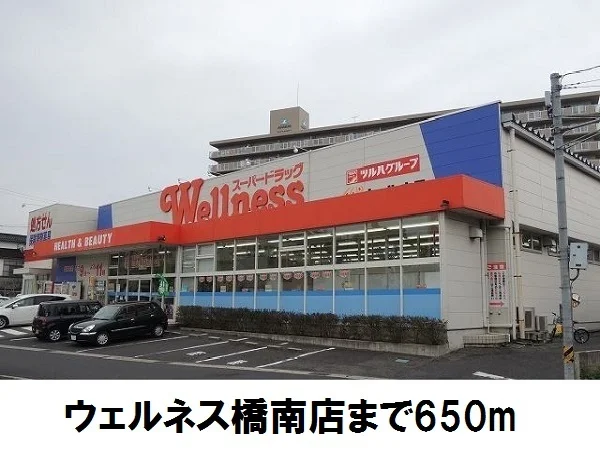 ウェルネス橋南店まで650m