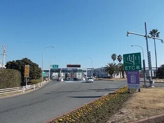 東名高速静岡ICまで1900m