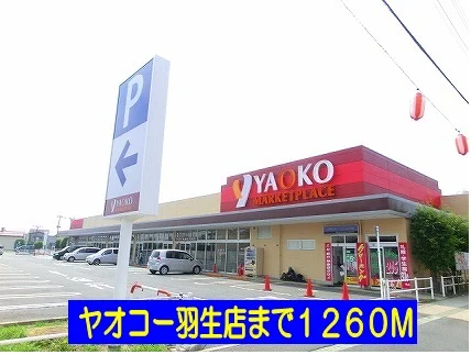 ヤオコー羽生店まで1260m