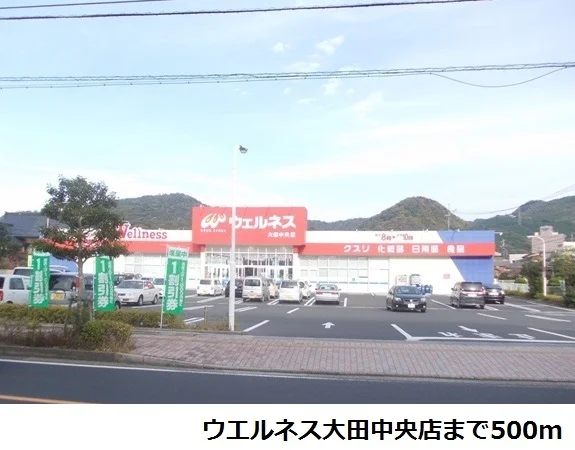 ウエルネス大田中央店まで500m
