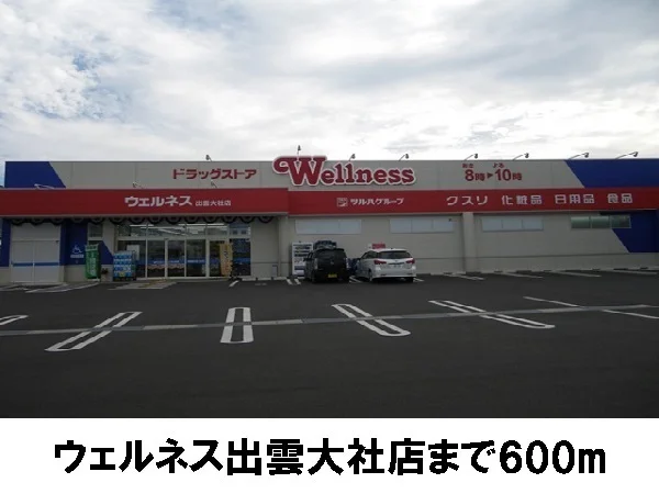 ウェルネス出雲大社店まで600m