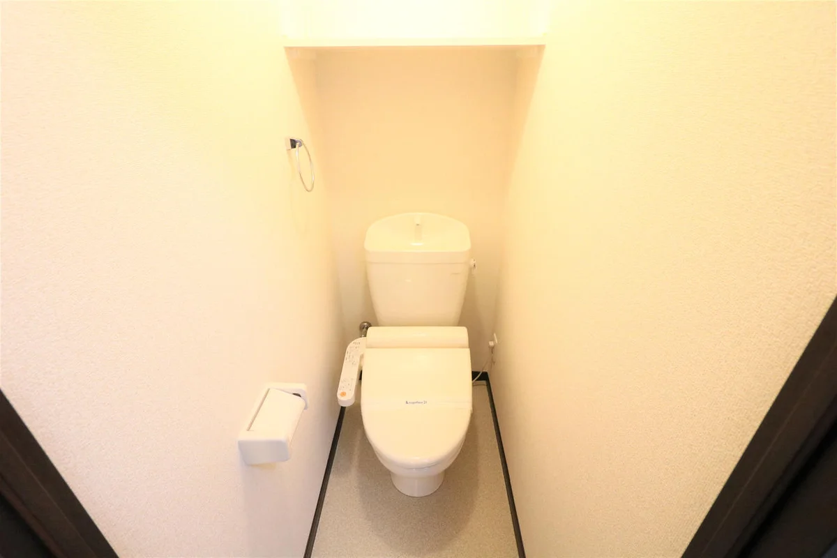 温水洗浄便座を完備しており快適な毎日を！