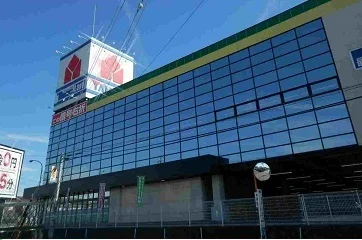 ヤマダ電機まで1400m