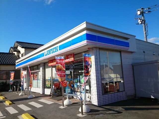 ローソン安中古屋店まで100m