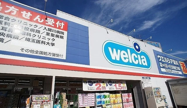 ウエルシア狭山東三ツ木店まで450m