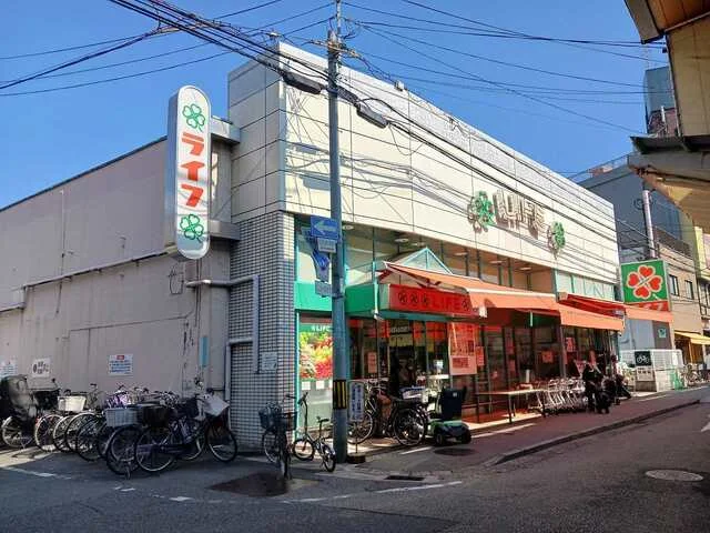 ライフ甲子園店様まで850m