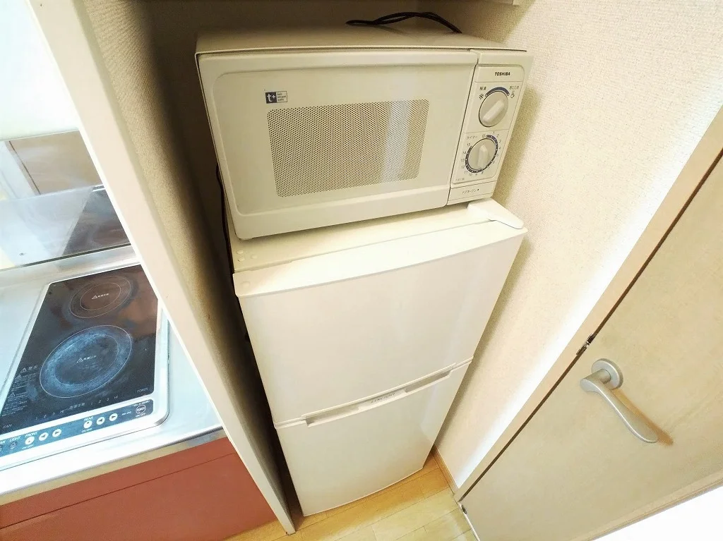レンジと冷蔵庫