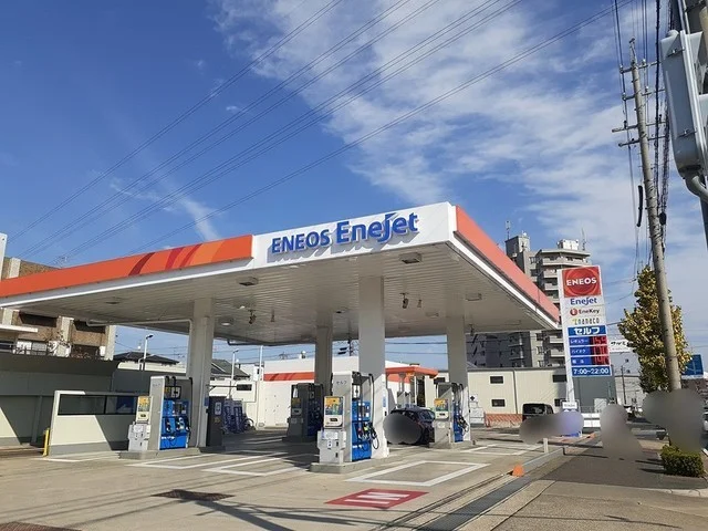 エネオスまで650m