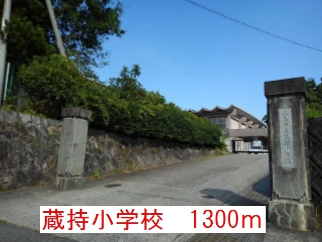 蔵持小学校まで1300m