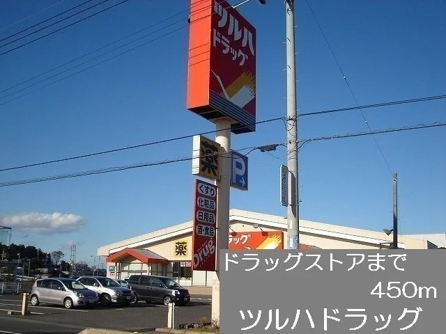 ツルハドラッグまで450m