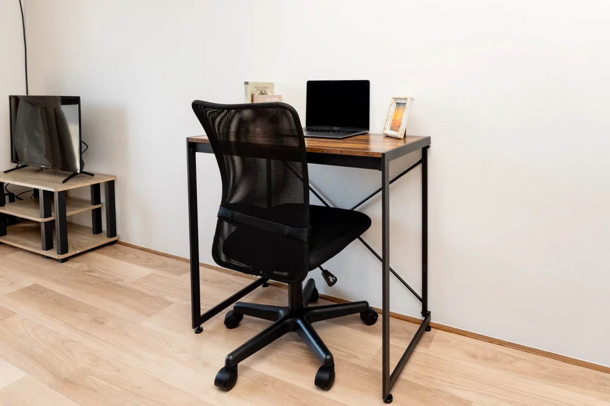 PCデスクあります。