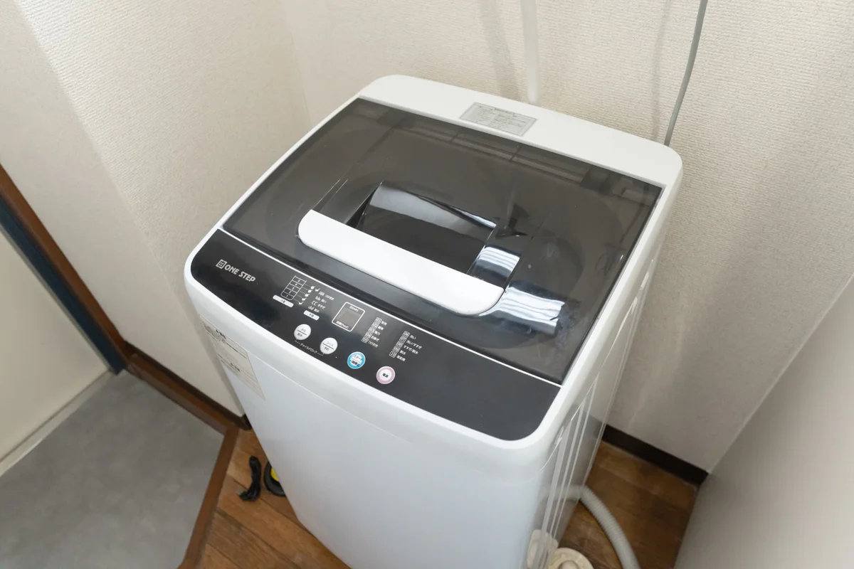 洗濯機あります。