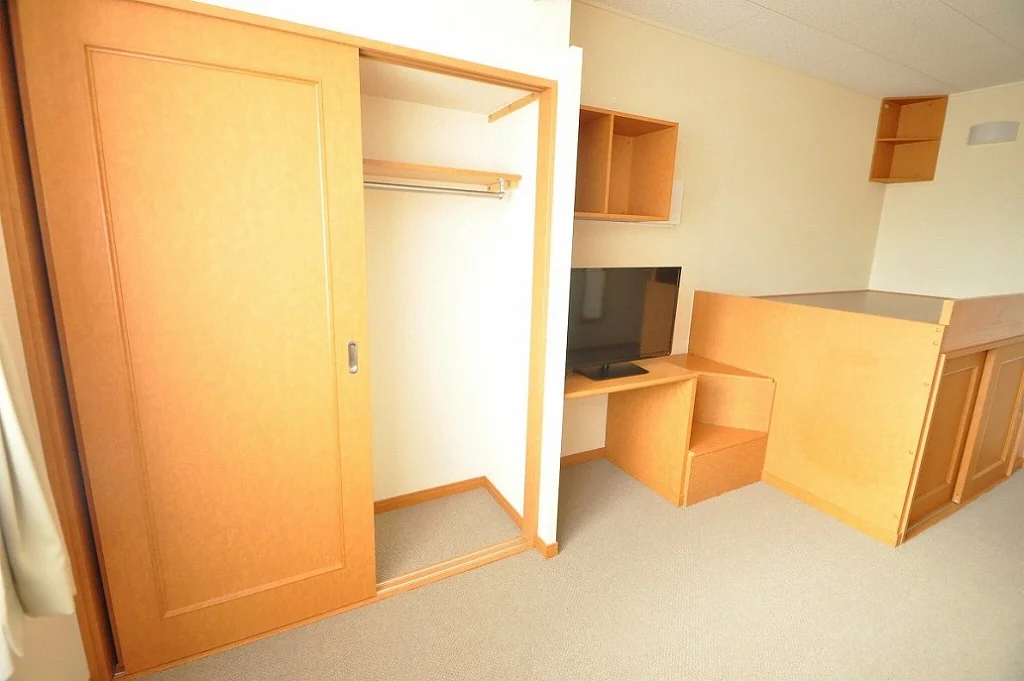 収納スペースもしっかり付いています。