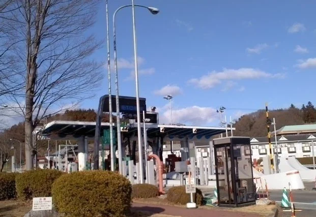 二本松インターチェンジまで1200m