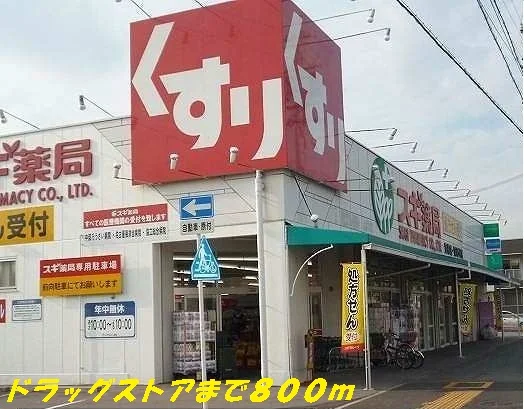 スギ薬局まで800m