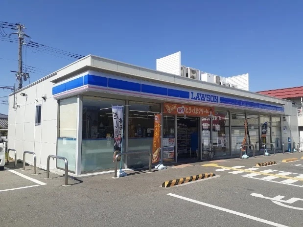 ローソン山口町下山口一丁目店様まで350m