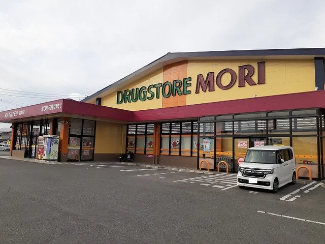 ドラッグストアモリ嘉島店まで350m
