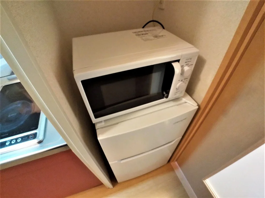 レンジと冷蔵庫