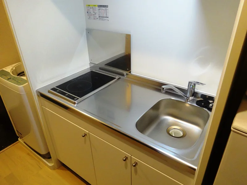 作業スペースもあって広々！